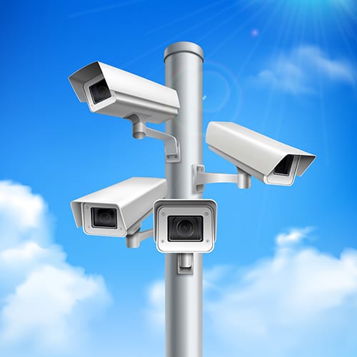Caméra 4k videosurveillance